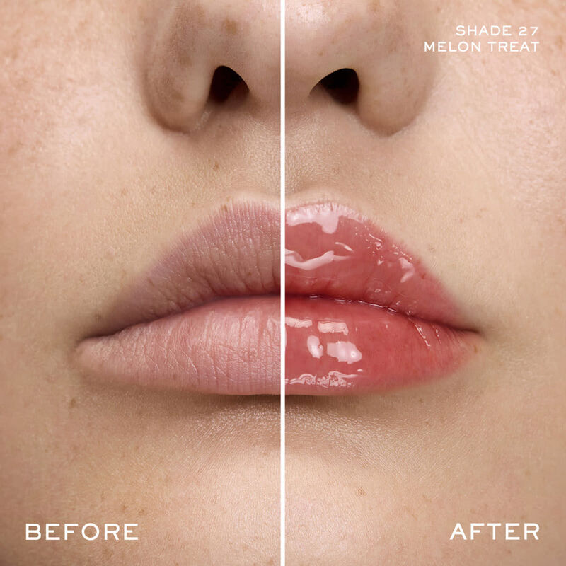 لانكوم ليب إيدول جوسي تريت، جلوس بتركيبة زيتية ولمسة لامعة