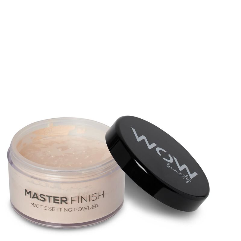 wow beauty master finish matte setting powder