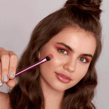 faces إنستا بوب فرشاة ظلال عيون ثنائية ، بنفسجي ، عدد 2