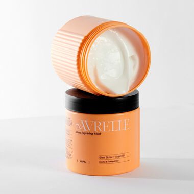 faces shea butter   argan oil hair mask