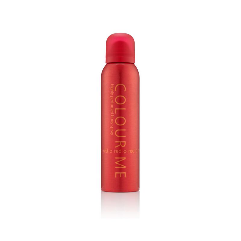colour me colour me body spray for women red 150ml