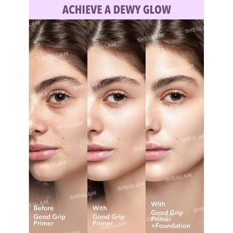 sheglam sheglam good grip hydrating primer blueberry + aha oil control moisturizing