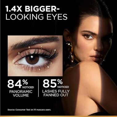 faces ماسكارا بانوراما قابلة للإزالة باللون الأسود