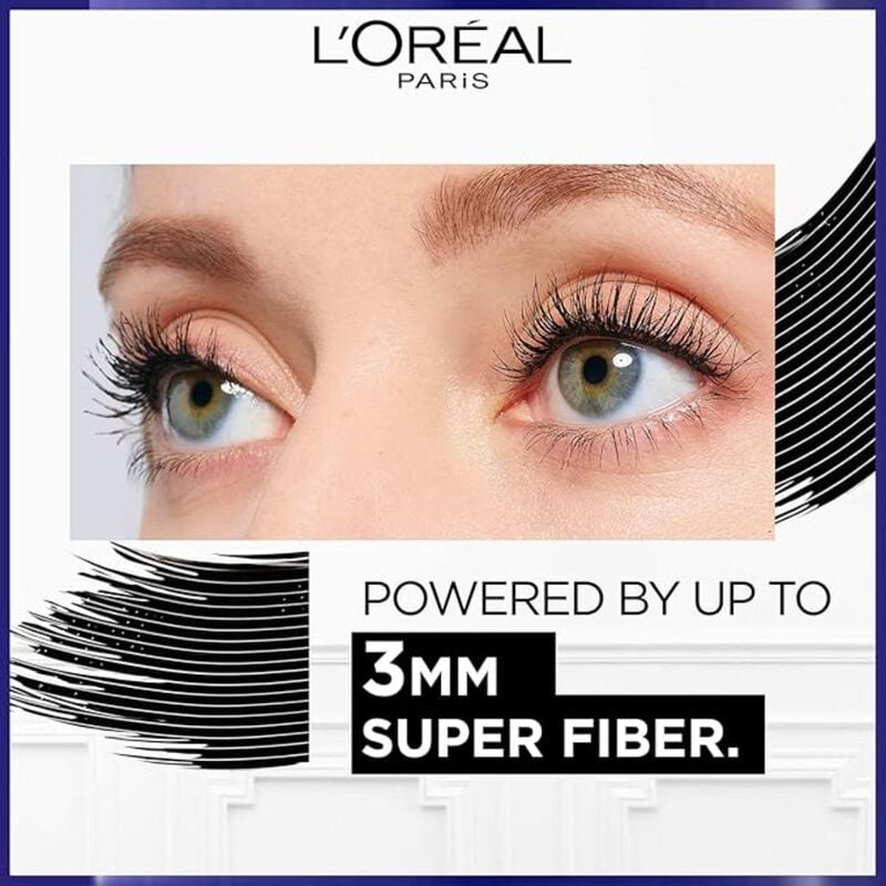 l'oreal paris l'oreal paris pro xxl extension mascara for eyelash extensions, black 12 ml