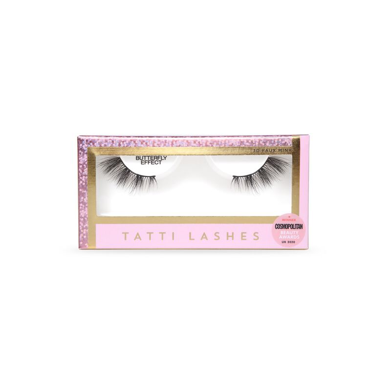 tatti lashes butterfly effect half lash