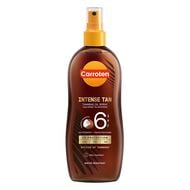 faces carroten iniense tan tanning oil spray spf6 200ml