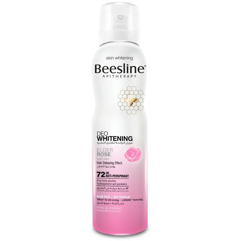 beesline deo whitening  elder rose