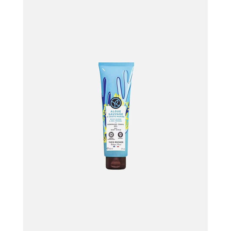 yves rocher wild algae & sea fennel gel body scrub