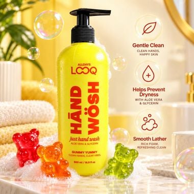 faces h nd w sh gummy yummy hand wash 500ml