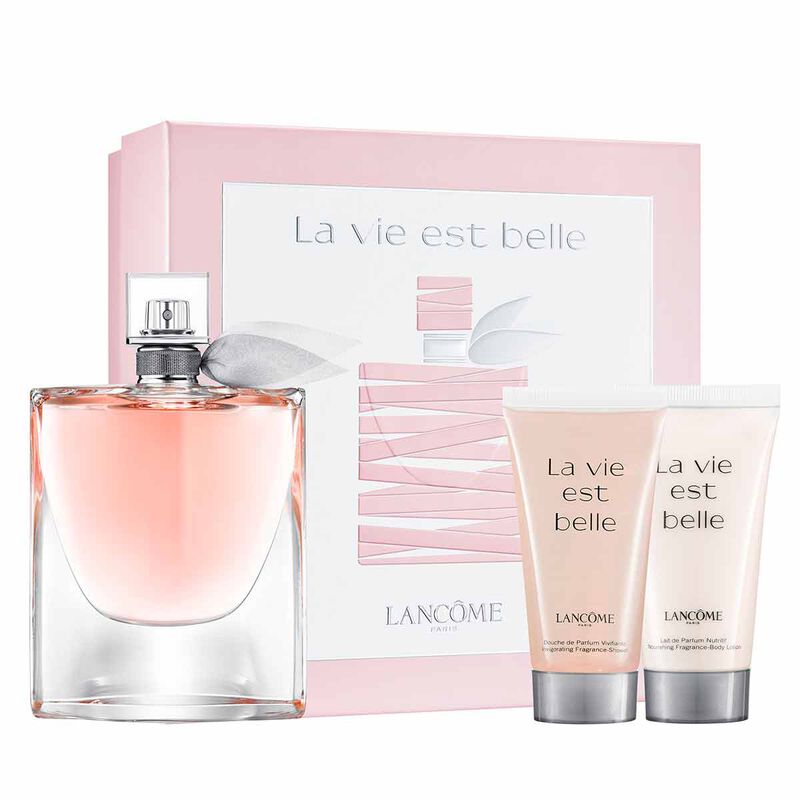 لانكوم مجموعة عطر لافي إي بيل la vie est belle أو دي بارفيوم 100مل