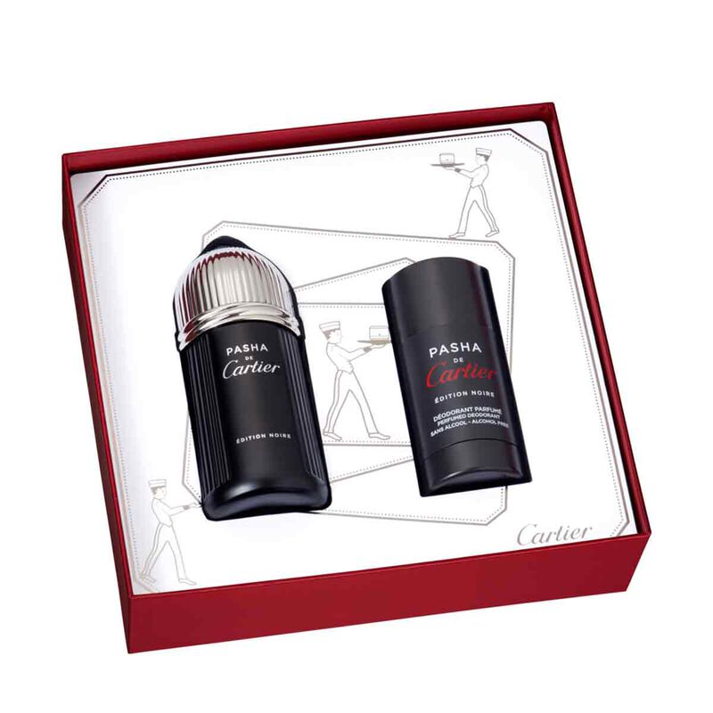 cartier pasha edition noire eau de toilette gift set