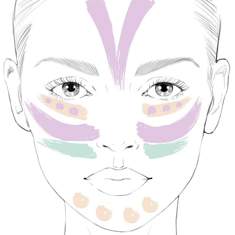 l'oreal paris infallible total cover concealer palette