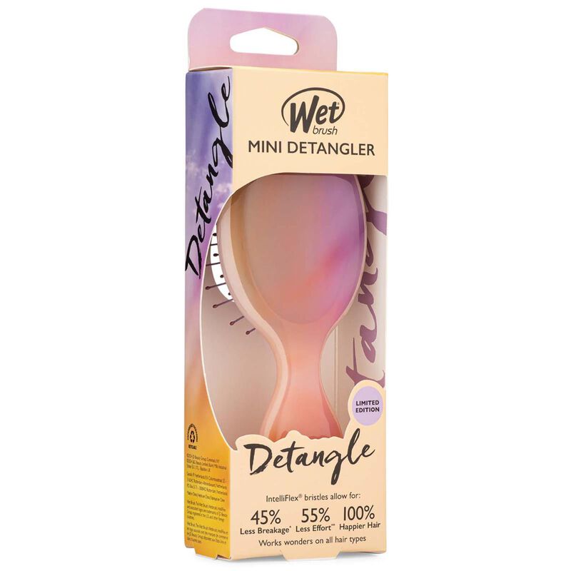 wet brush mini detangler pink