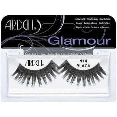 faces glamour lashes 114 black