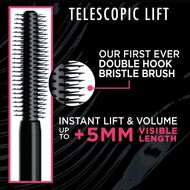 Telescopic Instant Lift Mascara - Black faces telescopic instant lift mascara black