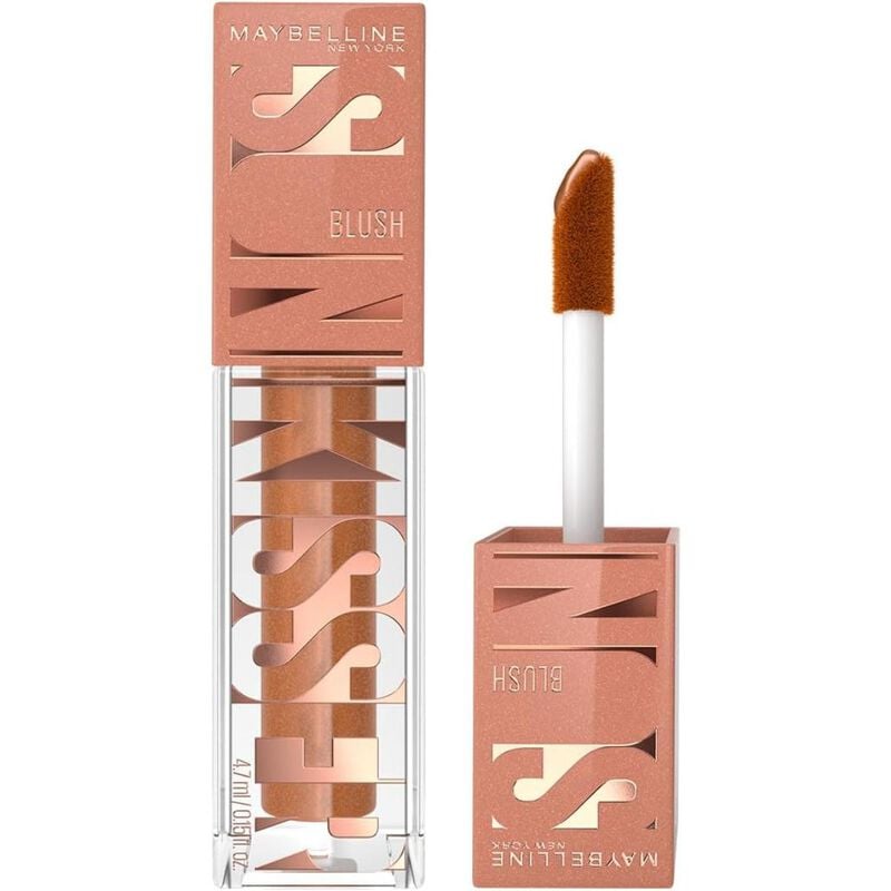 maybelline new york sunkisser liquid glow blush with vitamin e, 11 electric bronze