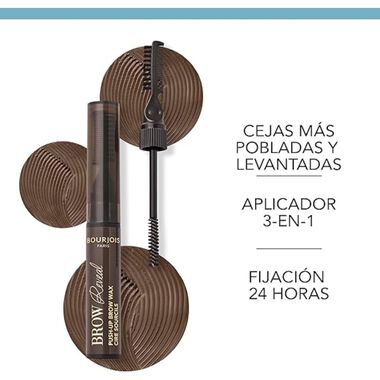 faces brow reveal black brown gel