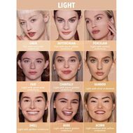 faces sheglam skin focus high coverage powder foundation fair 11g