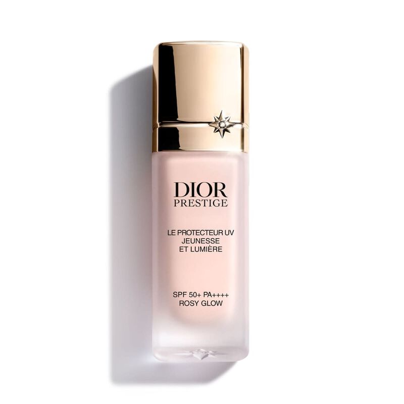 ديور prestige le protecteur uv jeunesse et lumiere rosy glow spf50+