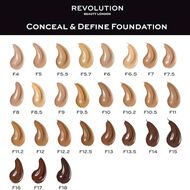 faces فاونديشن كامل التغطية من ريفوليوشن f6 5n