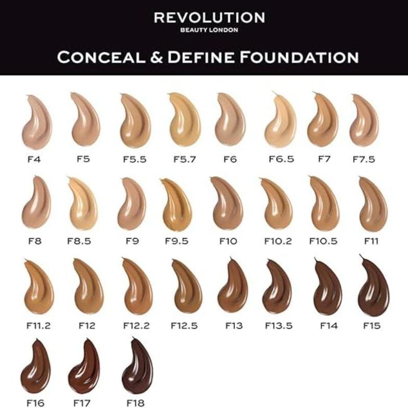 ريفلوشن فاونديشن كامل التغطية من ريفوليوشن f6 5n