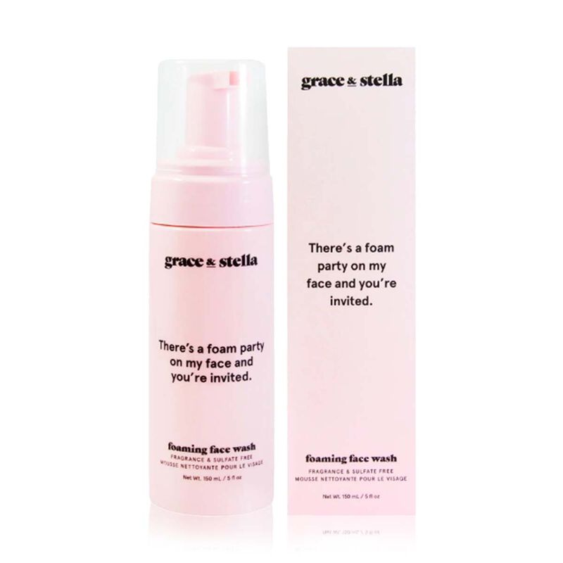 grace and stella foaming face wash