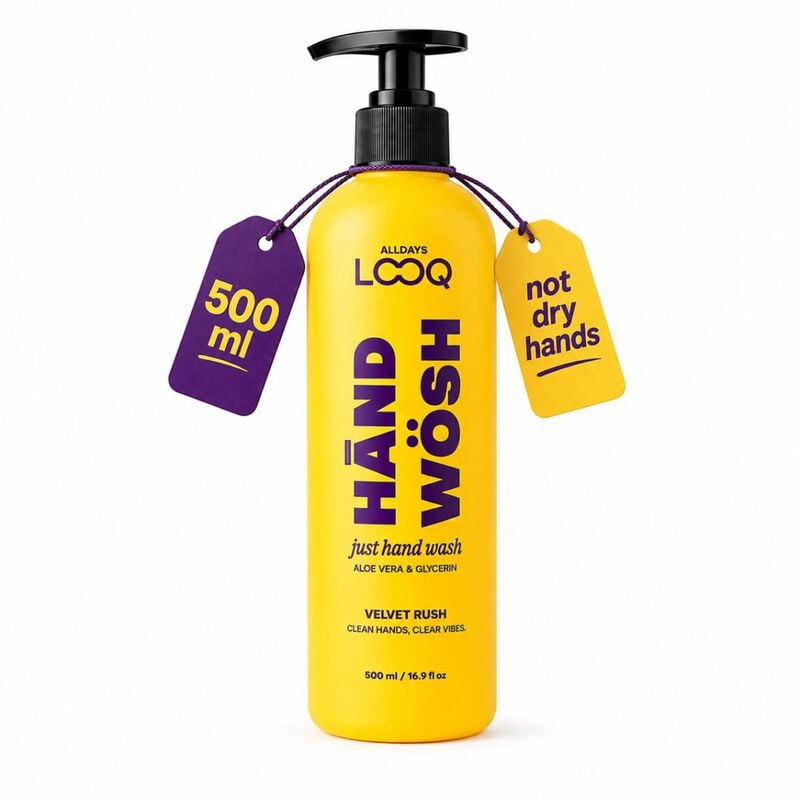 looq hand wash velvet rush 500ml