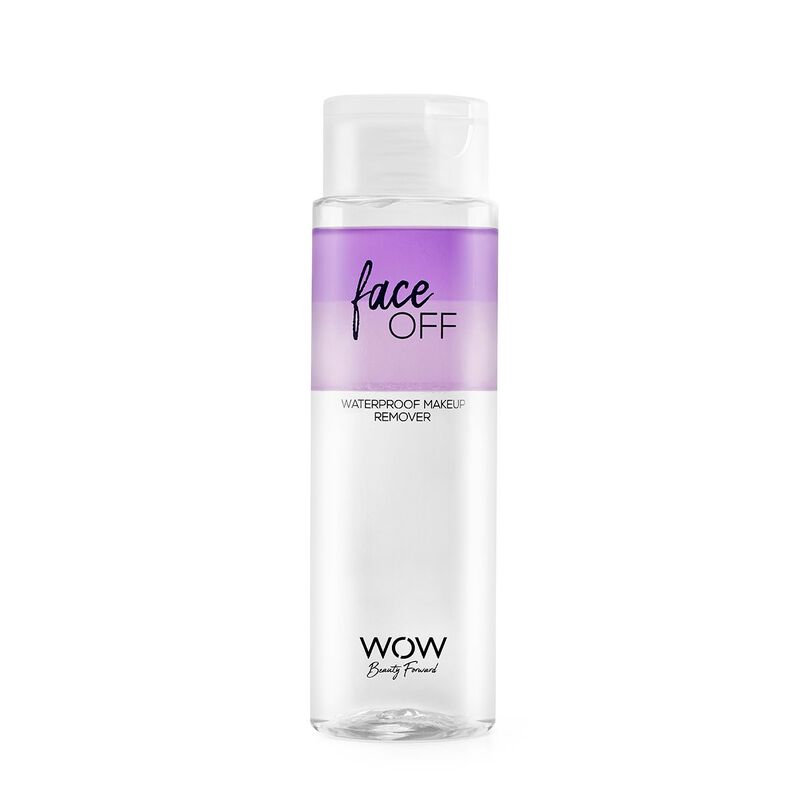 Face Off - Waterproof Makeup Remover wow beauty face off waterproof makeup remover