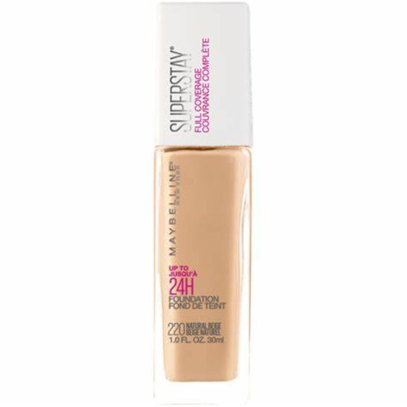 maybelline new york super stay full coverage face foundation �28 soft beige