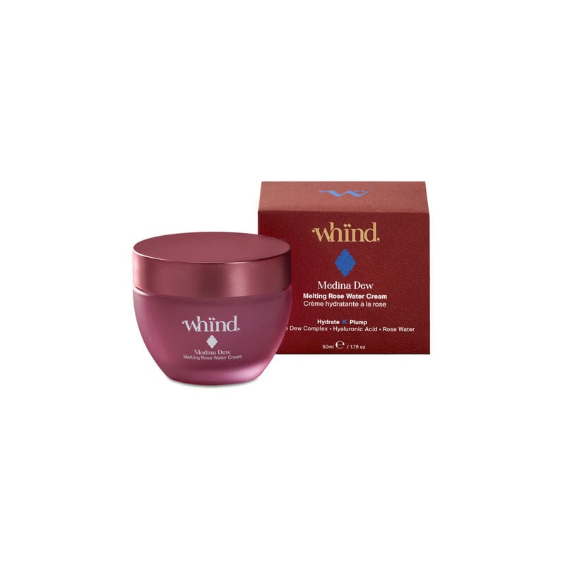 whind medina dew melting rose water cream