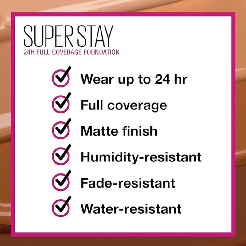 maybelline new york superstay 24h longlasting foundation