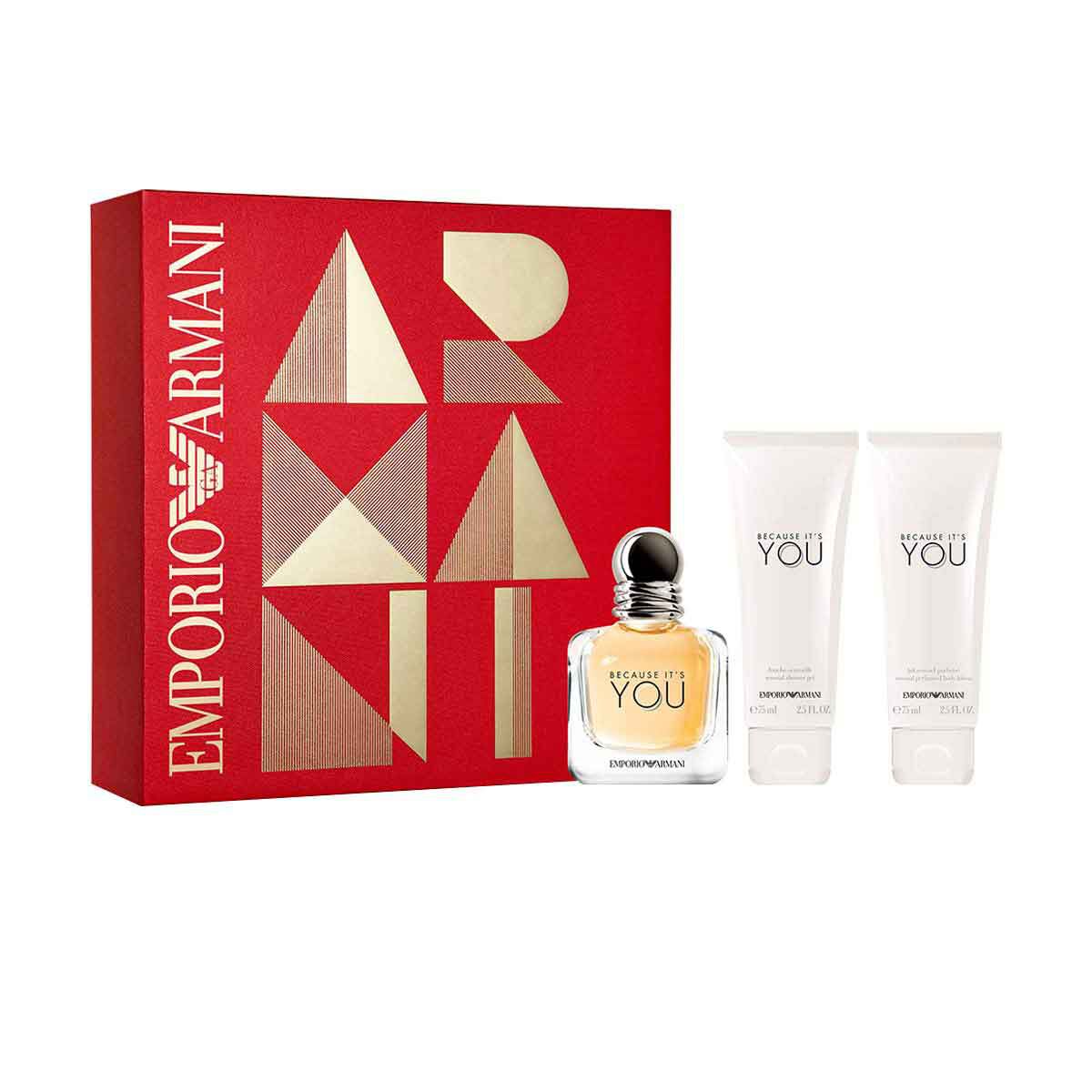 Emporio armani because it's you 100ml clearance