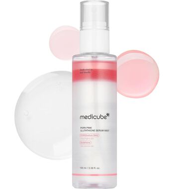 faces medicube pdrn pink glutathione serum mist 100ml