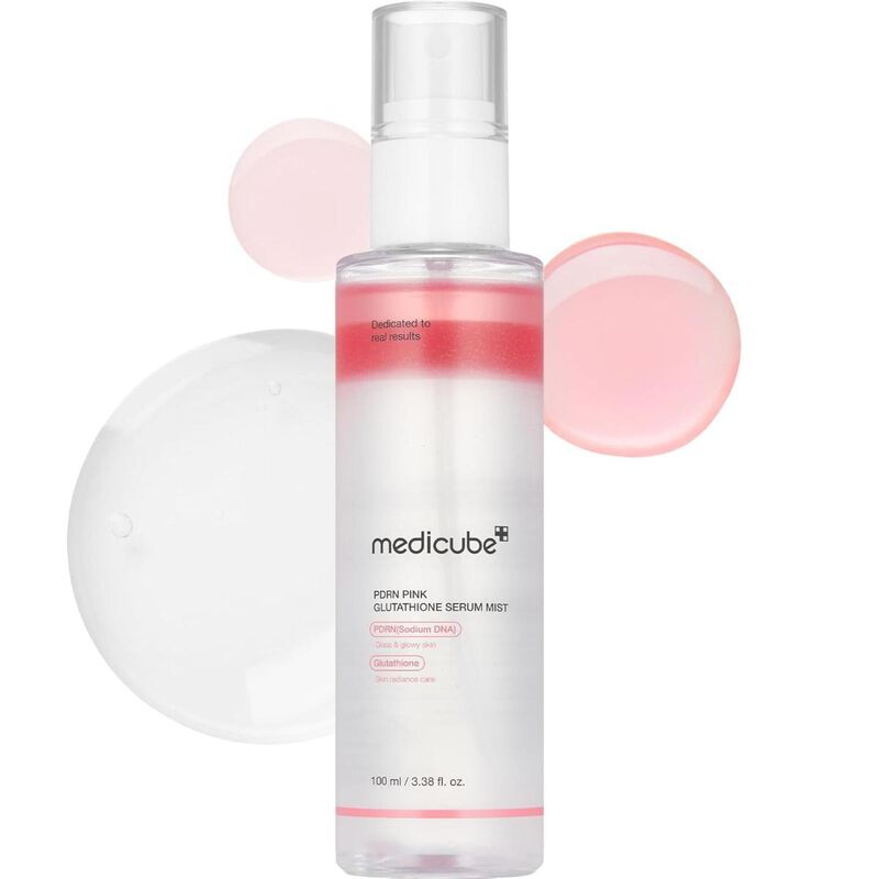 medicube medicube pdrn pink glutathione serum mist 100ml