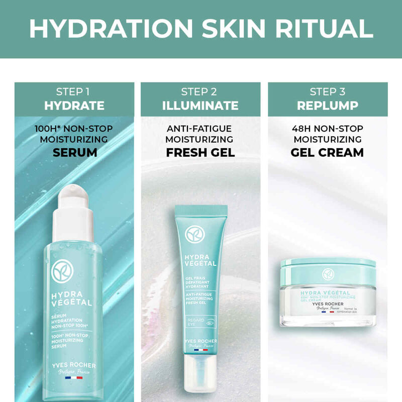 yves rocher 48h nonstop moisturizing gel cream 50 ml
