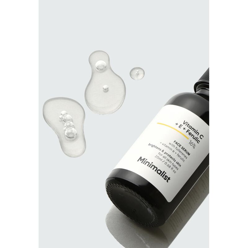 minimalist vitamin c + e + ferulic 16%