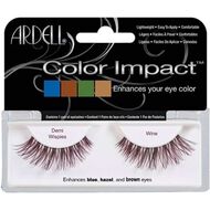 faces color impact lashes demi wispies wine