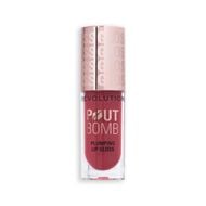 Plumping Lip Gloss Pout Bomb - Mauve Pink faces plumping lip gloss pout bomb mauve pink