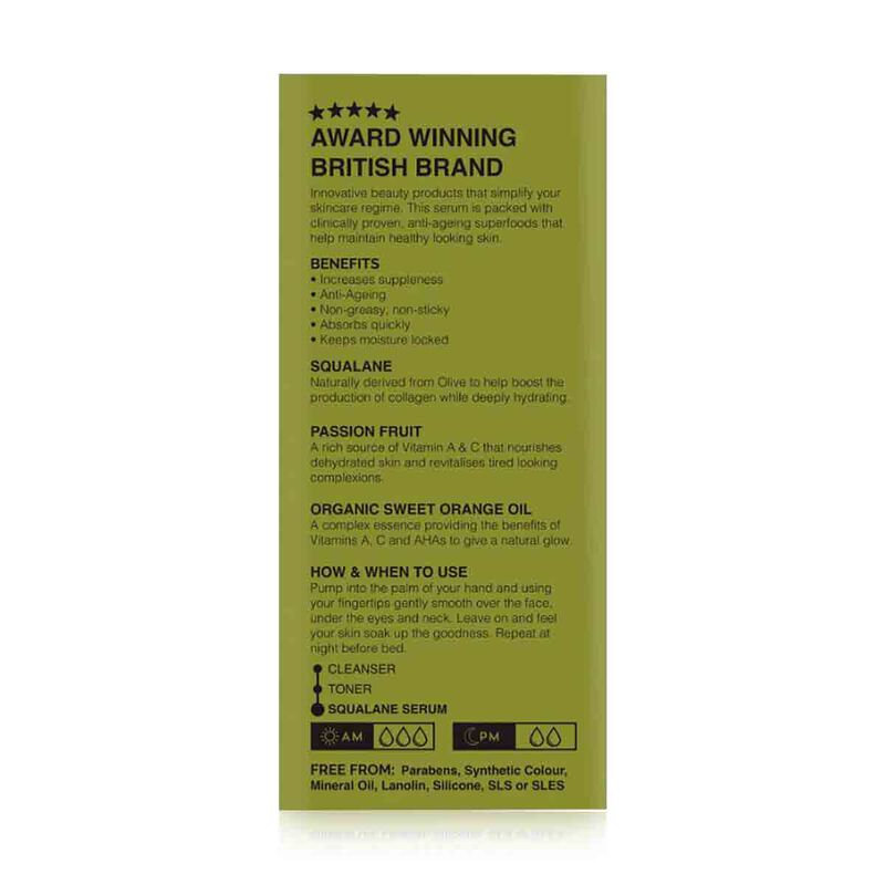 beautypro squalane nourishing daily serum