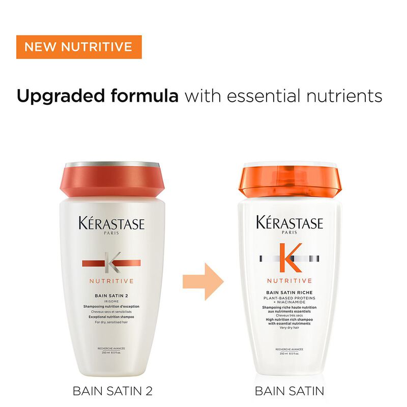 Nutritive Bain Satin Riche Shampoo for Very Dry Hair kerastase nutritive bain satin riche shampoo for very dry hair