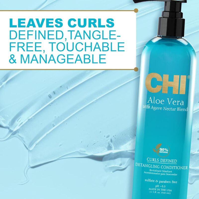 chi aloe vera detangling conditioner 340ml