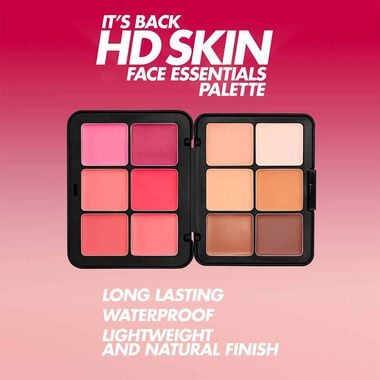 faces hd skin face essentials palette