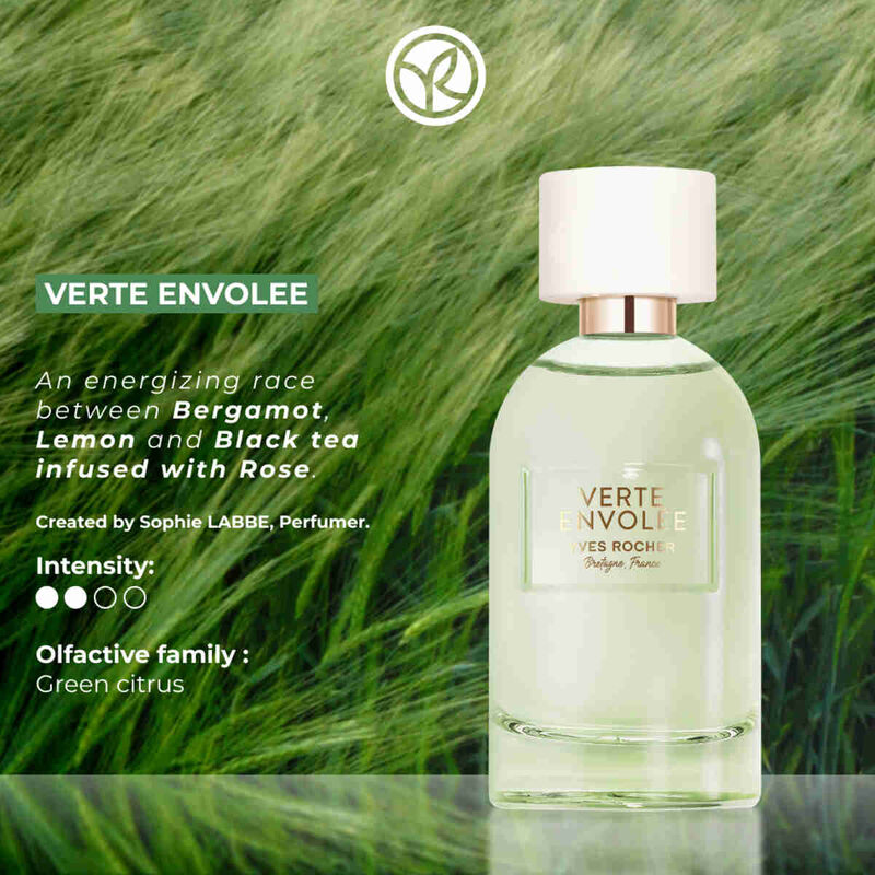 Eau de Parfum Verte Envole yves rocher eau de parfum verte envole