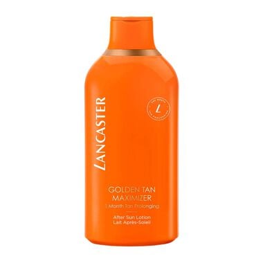 faces golden tan maximizer after sun lotion