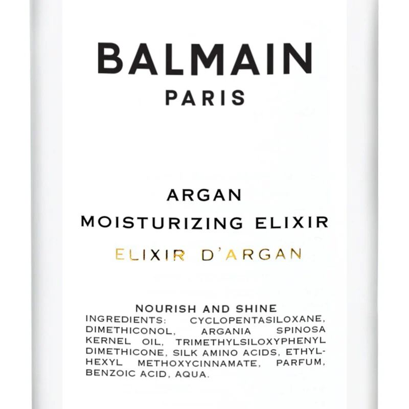 balmain hair argan moisturizing elixer