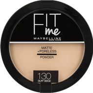 faces fit me matte and poreless powder 130 buff beige