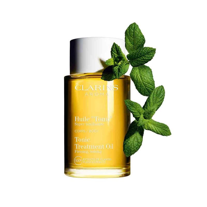 clarins tonic body treatment oil firming toning 100ml