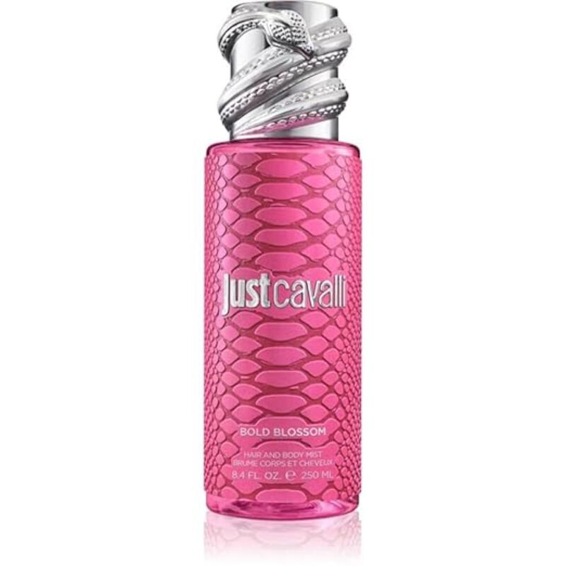 roberto cavalli just/hair&body mist bold blossom 250ml
