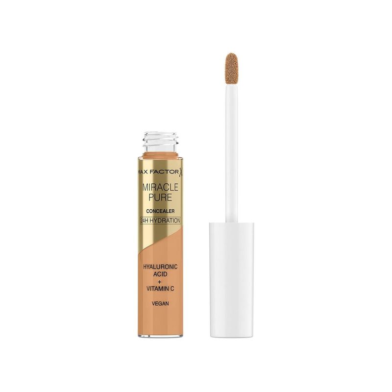 max factor miracle pure hydrating liquid concealer 04
