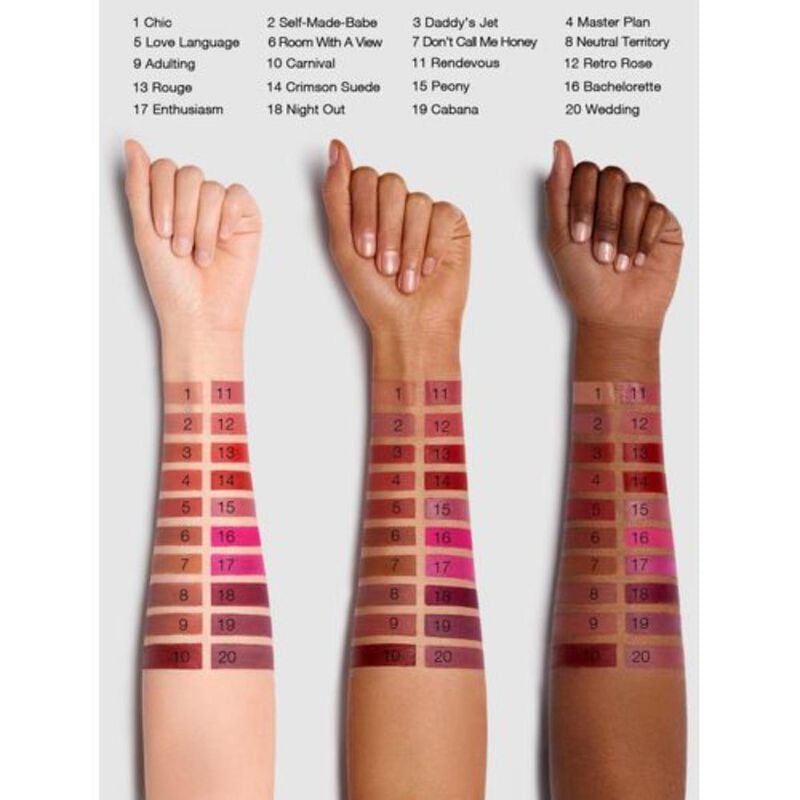 sheglam sheglam matte allure lipstick master plan